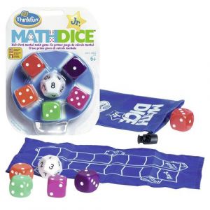 Image de Thinkfun Jeu Math dice Jr. 18x13 +6 ans