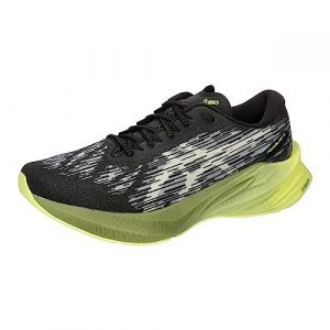 Asics Novablast 3 Homme Chaussures de Course Noir Vert