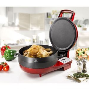 Image de Tarte Révolution Digital 3D Rubis + Kit gourmet silicone - Appareil à tarte et pizza