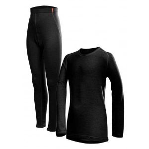 Löffler Vêtements intérieurs Loeffler Set Transtex-warm Long Black Kids - Black - Taille 116