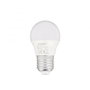Xanlite Lot de 2 + 1 ampoules Filament LED P45 Opaque, culot E27, 470 Lumens,
