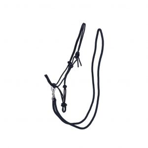 Licol en corde avec r&ecirc;nes pour cheval QHP