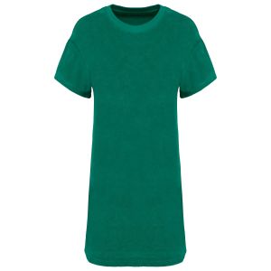 Robe t-shirt en éponge à épaule écoresponsable femme Native Spirit