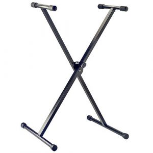 Image de Stagg 25013273 Support de clavier en X Noir