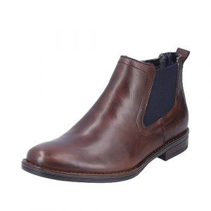 Rieker Homme 10374 Bottine Chelsea, Marron, 44 EU