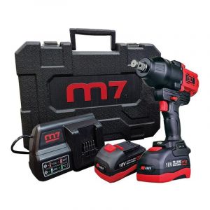 M7 Coffret cle a choc pro 3/4 sans fil 1900 nm chargeurs+batteries