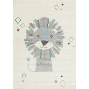 Tapis chambre d'enfant Yellow Tipi Crazy Lion II