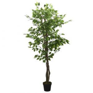 Image de VidaXL Ficus artificiel 1008 feuilles 180 cm vert