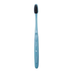 Bioseptyl Brosse à dents adulte plastique recyclé recyclable Souple Bleue