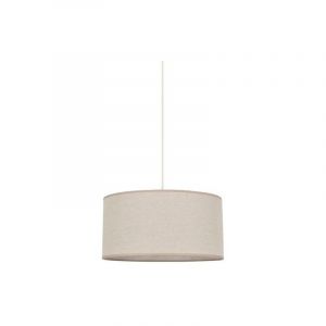 Corep Suspension design Cylindre Beige Tissu 654488