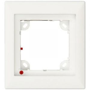 Mobotix MX-OPT-FRAME-1-EXT-SV - Argent - 131 x 18 x 143 mm - 131 mm - 143 mm (MX-OPT-FR-1-EXT-SV) Ag