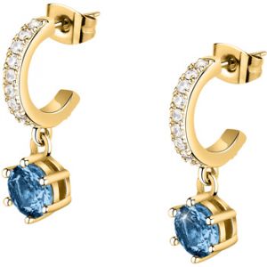 Morellato Boucles d'oreilles pour femme en Acier serti de zircon en forme de round - 0.003 g - SAVY07