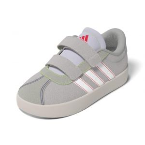 Adidas Mixte bébé VL Court 3.0 Shoes Infants Chaussures, Dash Grey/FTWR White/Lime Burst, 21 EU