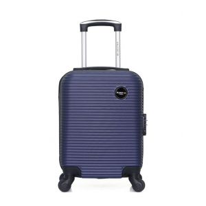 BLUE Valise Cabine XXS ABS LONDON 4 Roues 46 cm Marine