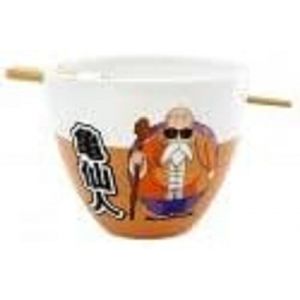 Image de Just Funky DRAGON BALL Z - Bol à Ramen avec Baguette 470ml - Roshi -