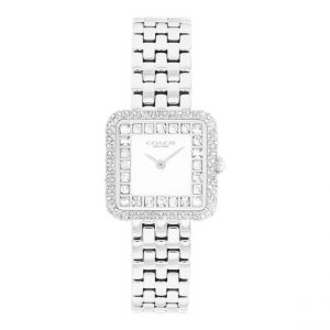 Coach Montre Femme Cass - 14504558 Bracelet Acier Argent