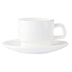 Arcoroc SOUS-TASSE EN OPALE RESTAURANT 13 CM