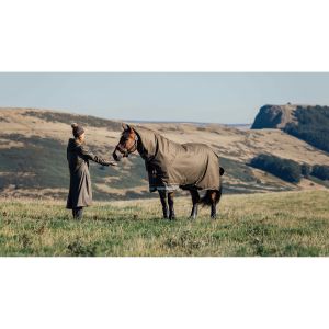 Lemieux Couverture d'ext&eacute;rieur pour cheval imperm&eacute;able avec couvre-cou Arika Ripstop 50g