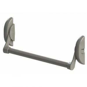Dom Serrure antipanique 1 point - cross-bar - coupe-feu - blanc - CP 100