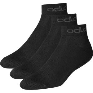 Odlo Active Short Socks 3 Pack, noir EU 39-41 Chaussettes course à pied