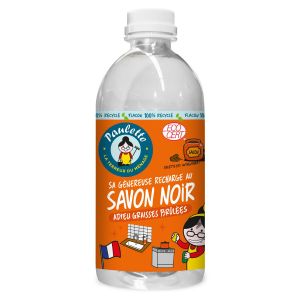 Image de Paulette Nettoyant Ménager Dégraissant Au Savon Noir - Le Flacon De 1l