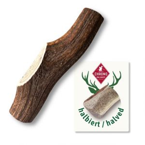ChronoBalance Rothirsch Geweihstange für Hunde (halbierte Stücke)