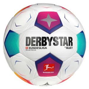 Derbystar Bundesliga Brillant Replica v23 Football Mixte, Blanc, 5
