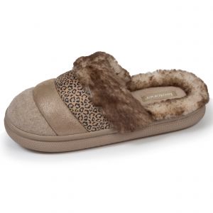 Isotoner Chaussons pantoufles Mules femme semelle bloup extra confort