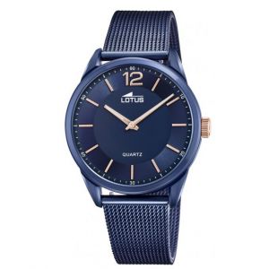 Lotus Montre L18735-1 - SMART CASUAL Acier Bleu Milanais Homme