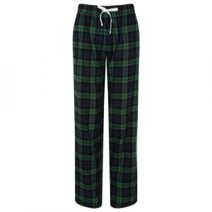 Skinnifit Pantalon de pyjama Tartan - femme (M) (bleu marine/vert) - UTRW6025