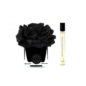 Herv&eacute; Gambs Set : Spray de ambiente Ombre Patchouli de 10 ml + Difusor de varillas con aroma a flor de porcelana Nero Couture en color negro