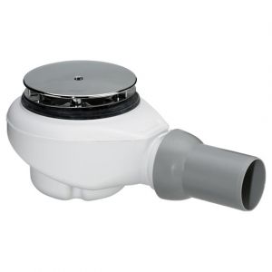 Viega Tempoplex plus bouchon de vidange pour receveur de douche 90mm chrome - chrome