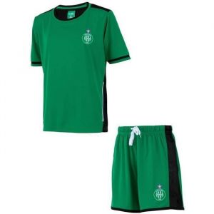 Ensemble Maillot Short - AS Saint Etienne - Enfant - Vert - Manches Courtes - Football