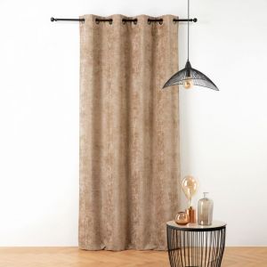 LINDER RIDEAU THERMIQUE COLORADO BEIGE CHAMOIS 135x260cm