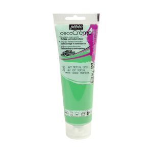 Image de Pebeo Peinture acrylique decoCrème 120 ml 031 Vert tropical