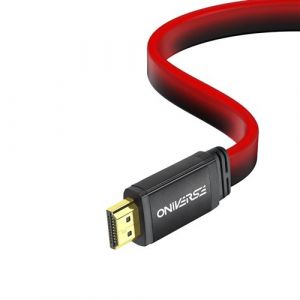 Oniverse Cable Hdmi 8k - 2 Metres Rouge