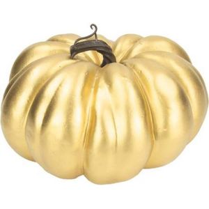 Image de Ruedelafete Citrouille dorée 16 cm