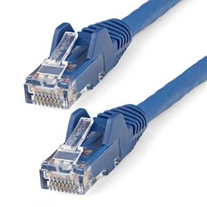 StarTech.com 7m LSZH CAT6 Ethernet Cable, 10 Gigabit Snagless RJ45 100W PoE Network Patch Cord with Strain Relief, CAT 6 10GbE UTP, Blue, Individually Tested/ETL, Low Smoke Zero Halogen -...