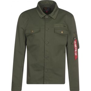 Alpha industries Chemise Alpha - dark olive - M