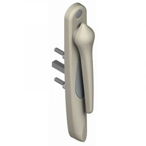 La Crois&eacute;e DS Poign&eacute;e 20&deg; ext&eacute;rieur 5511 l saillie r&eacute;duite - gris inox claro - droite - ds5511-d870