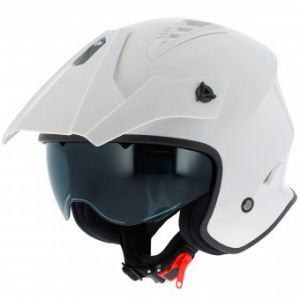 Astone Casque jet MINI CROSS Monocolor blanc - S