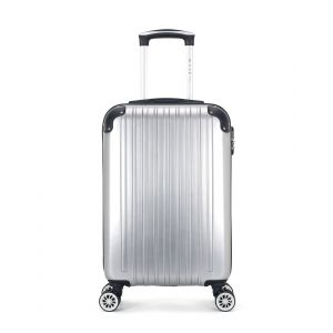 Valise Cabine GRIS DENALI WAVE en ABS/PC