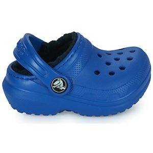 Crocs Sabots enfant CLASSIC LINED CLOG T - Couleur 24 / 25,19 / 20,23 / 24,25 / 26,27 / 28,22 / 23,20 / 21 - Taille Bleu