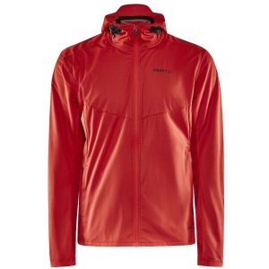 Craft ADV Essence Hydro Jacket Men, rouge M Vestes & Gilets course à pied