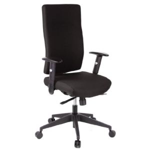 hjh OFFICE Siège de bureau Pro-Tec 300 en tissu et polyester