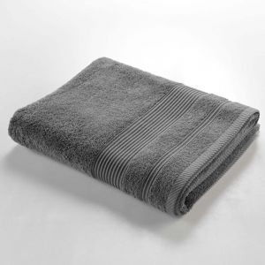 Serviette Ou Drap De Bain 90 X 150 Cm Tendresse Anthracite