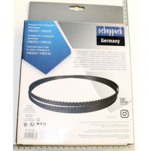 Scheppach Lame de scie à ruban - 6x0.36x1400mm | 6Z/Z | Convient pour HBS20