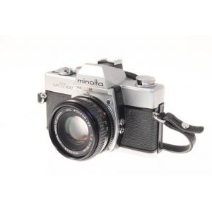 Konica Minolta SR-T 100b & 50mm f2 MC Rokkor-PF - Black & Grey Reconditionné