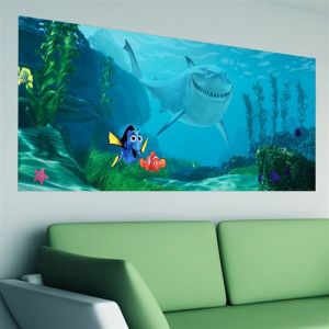 Poster géant Némo Pixar intisse 202X90 cm Multicolor