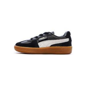 Puma Palermo Leather El Noir/blanc - Bébé -